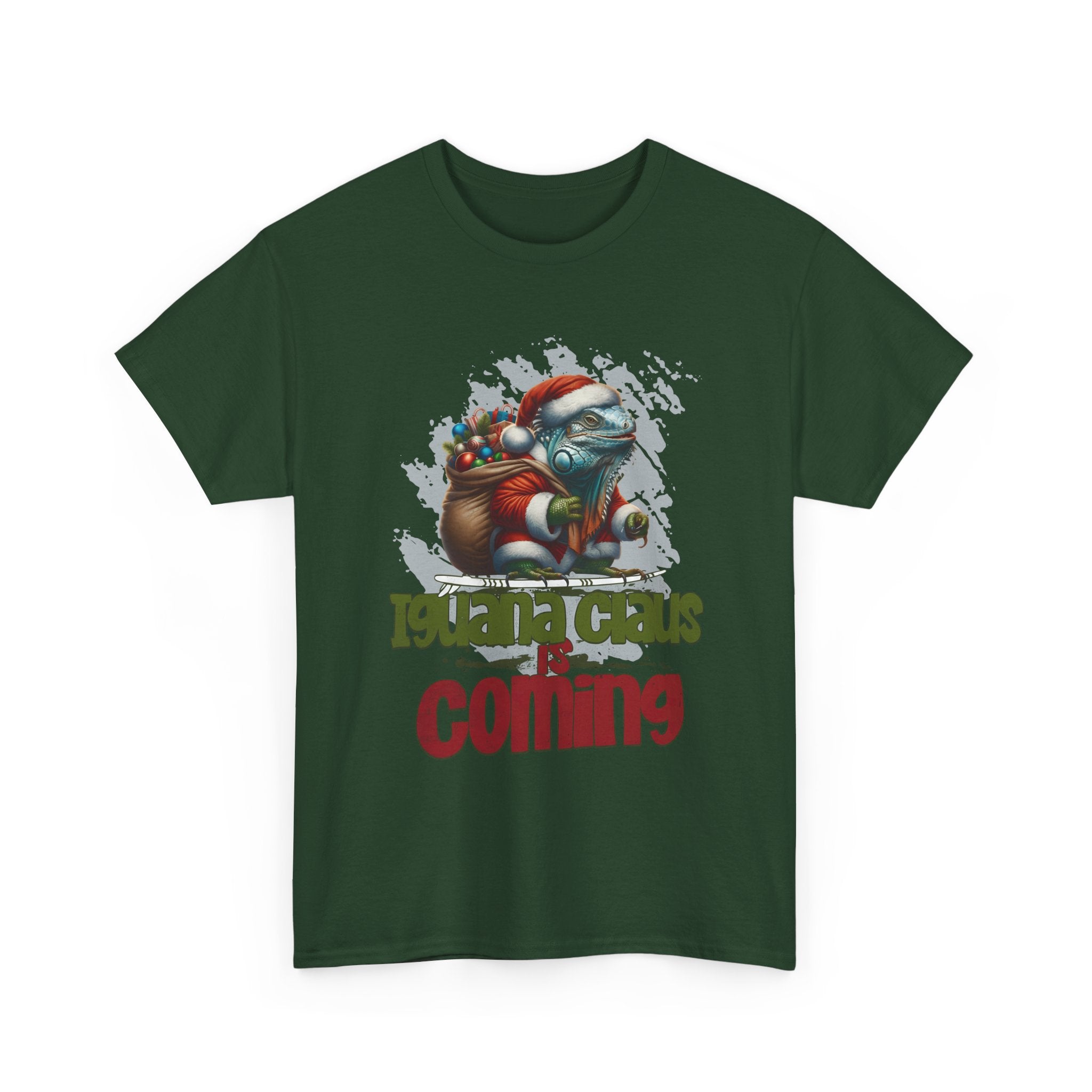 Iguana Claus Unisex Tee