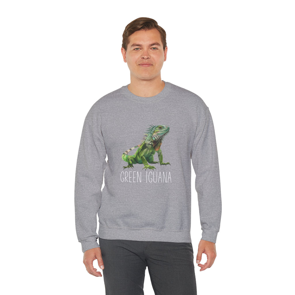 "GREEN IGUANA" - Iguana Lover Sweatshirt