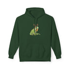 Iguana Reindeer Antlers Hoodie