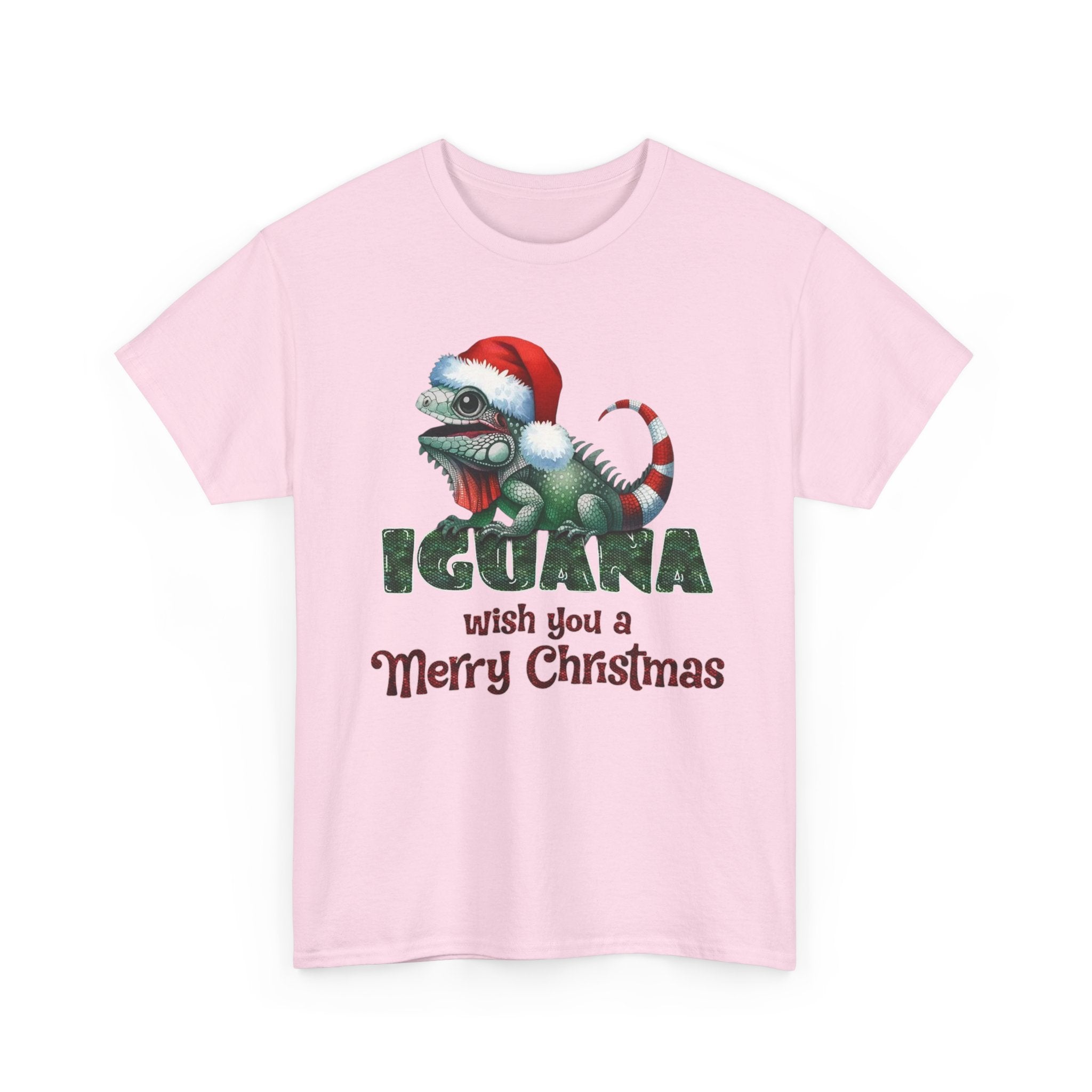 Iguana Wishes You a Merry Christmas Tee