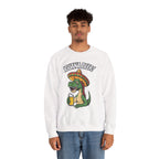 Iguana Beer Cheering Christmas Sweatshirt