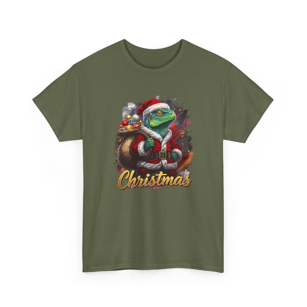 Iguana Claus Christmas Tee