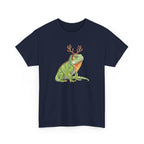 Iguana Reindeer Antlers Tee