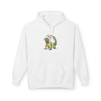 Hoodie - Iguana Wrapped in Christmas Lights Design