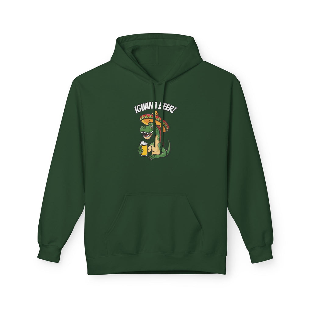 Iguana Beer Cheer Hoodie