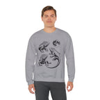 Iguana Line Art Sweatshirt - Iguana Lover Sweatshirt
