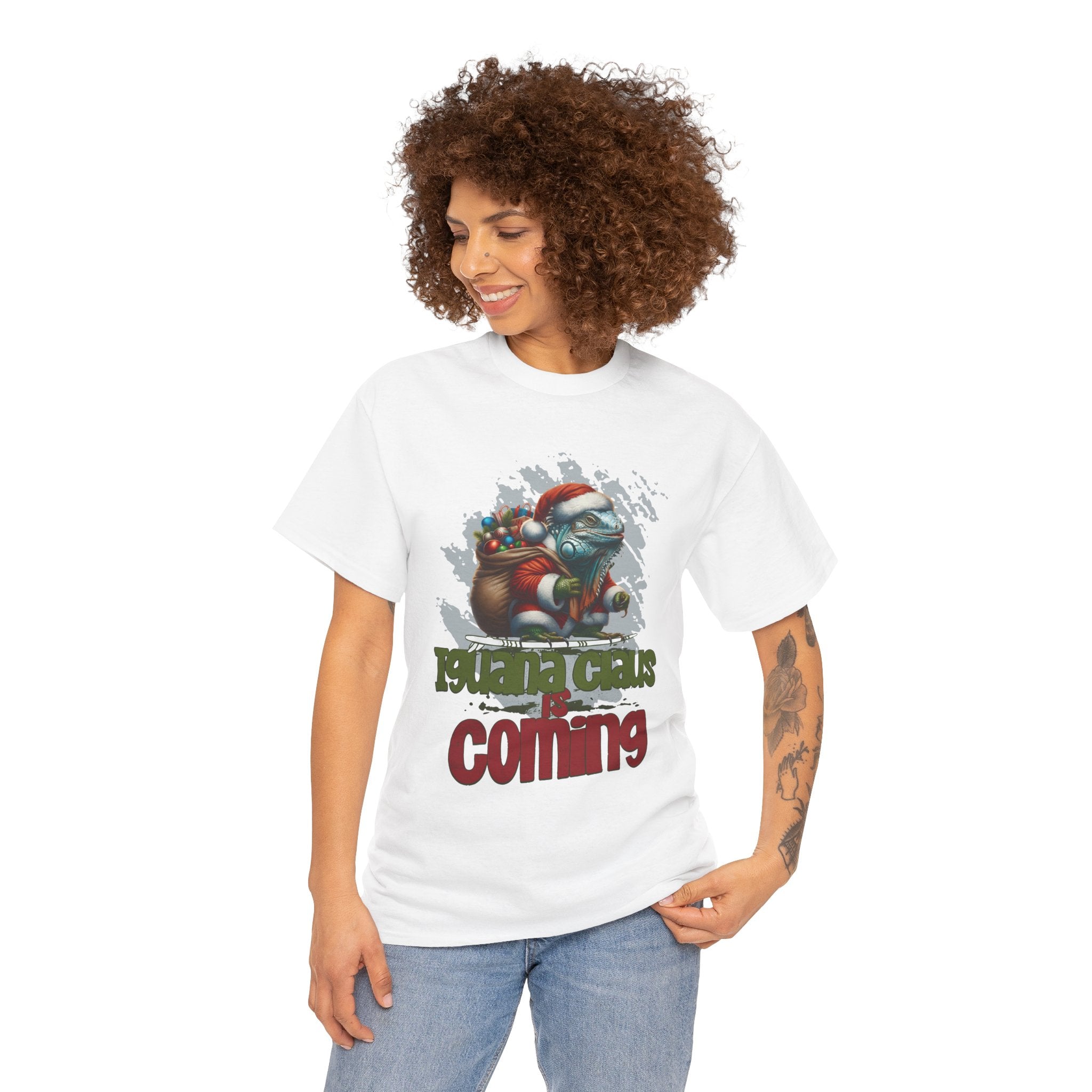 Iguana Claus Unisex Tee