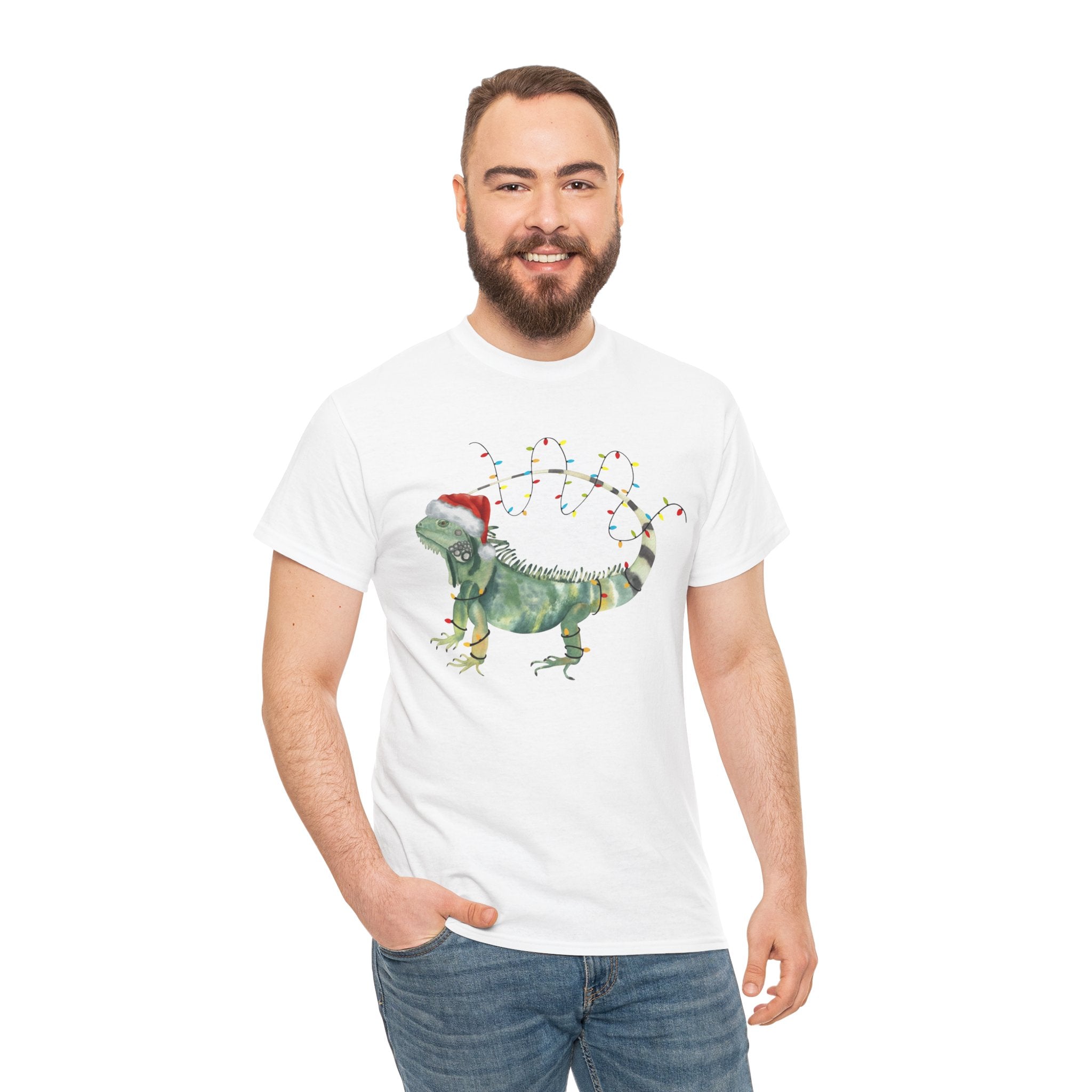 Iguana Lovers Christmas Tee