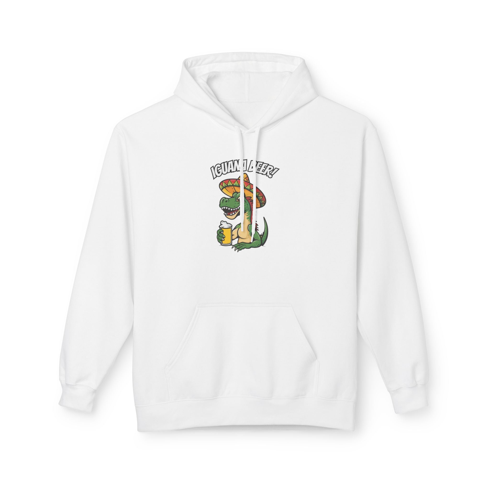 Iguana Beer Cheer Hoodie