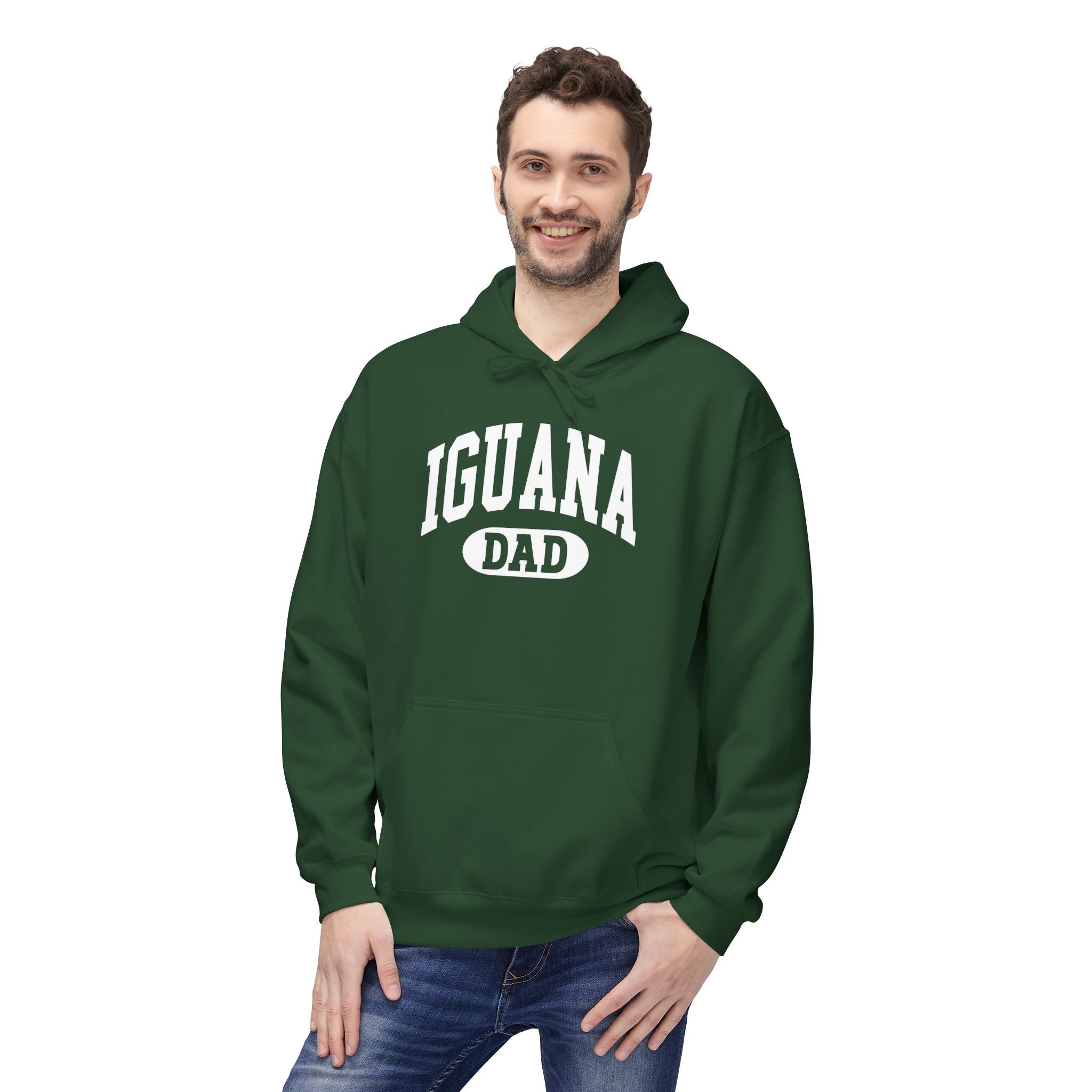 Iguana Dad Hoodie - Iguana Lover Hoodie