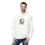 Hoodie - Iguana Wrapped in Christmas Lights Design