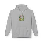 Hoodie - Iguana Wrapped in Christmas Lights Design