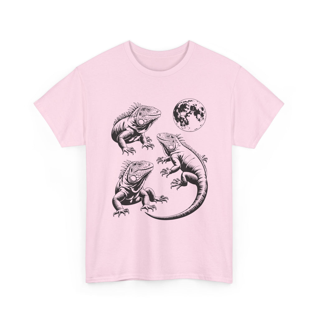 Iguana Line Art T-Shirt - Iguana Lover T-Shirt