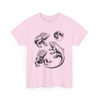 Iguana Line Art T-Shirt - Iguana Lover T-Shirt