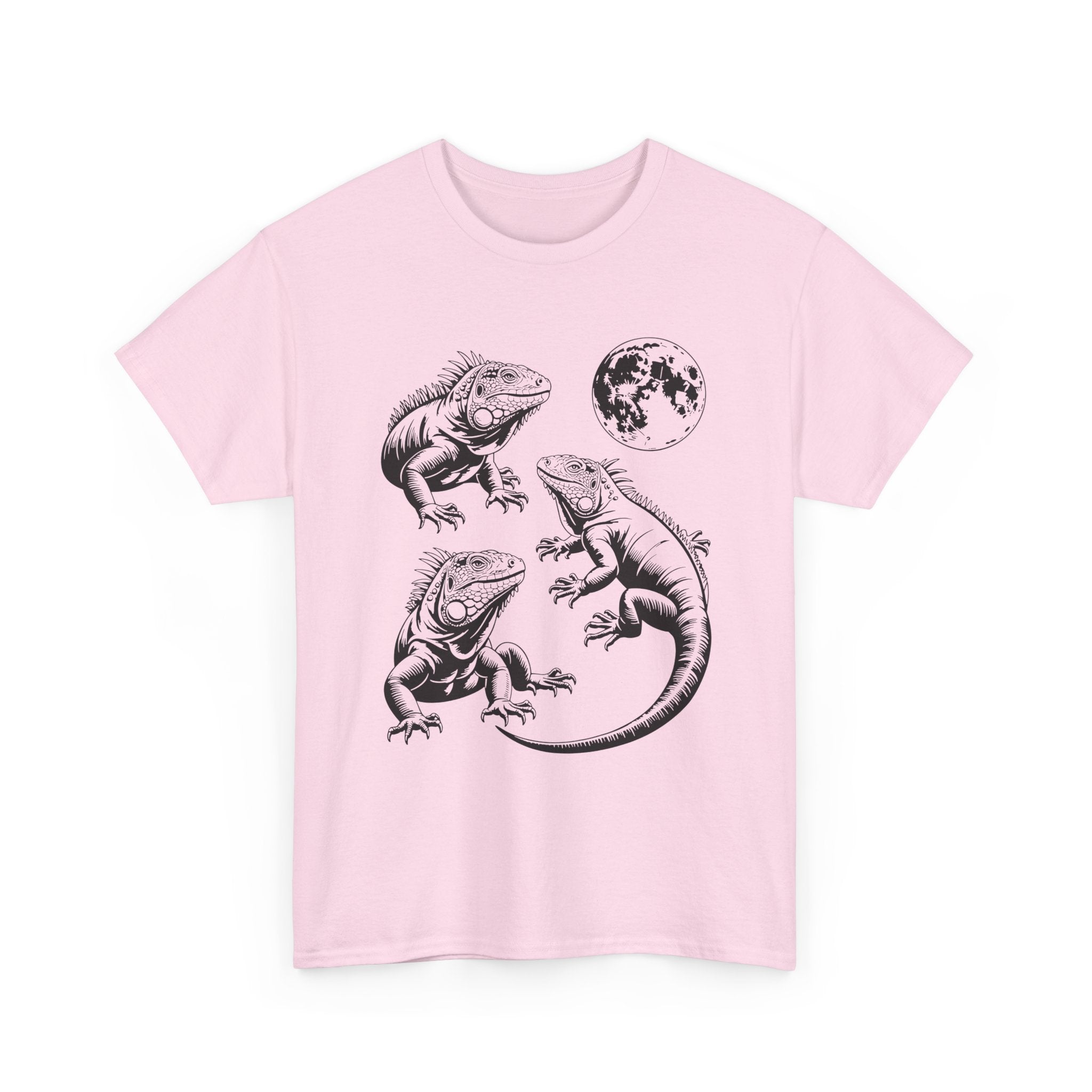Iguana Line Art T-Shirt - Iguana Lover T-Shirt