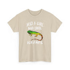 "Just A Girl Who Loves Iguanas" - Iguana Lover T-Shirt