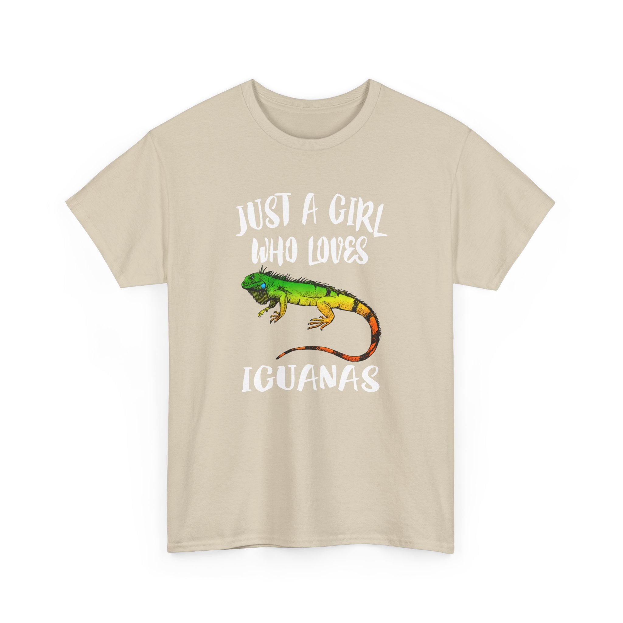 "Just A Girl Who Loves Iguanas" - Iguana Lover T-Shirt