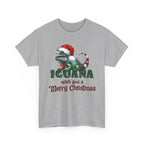 Iguana Wishes You a Merry Christmas Tee