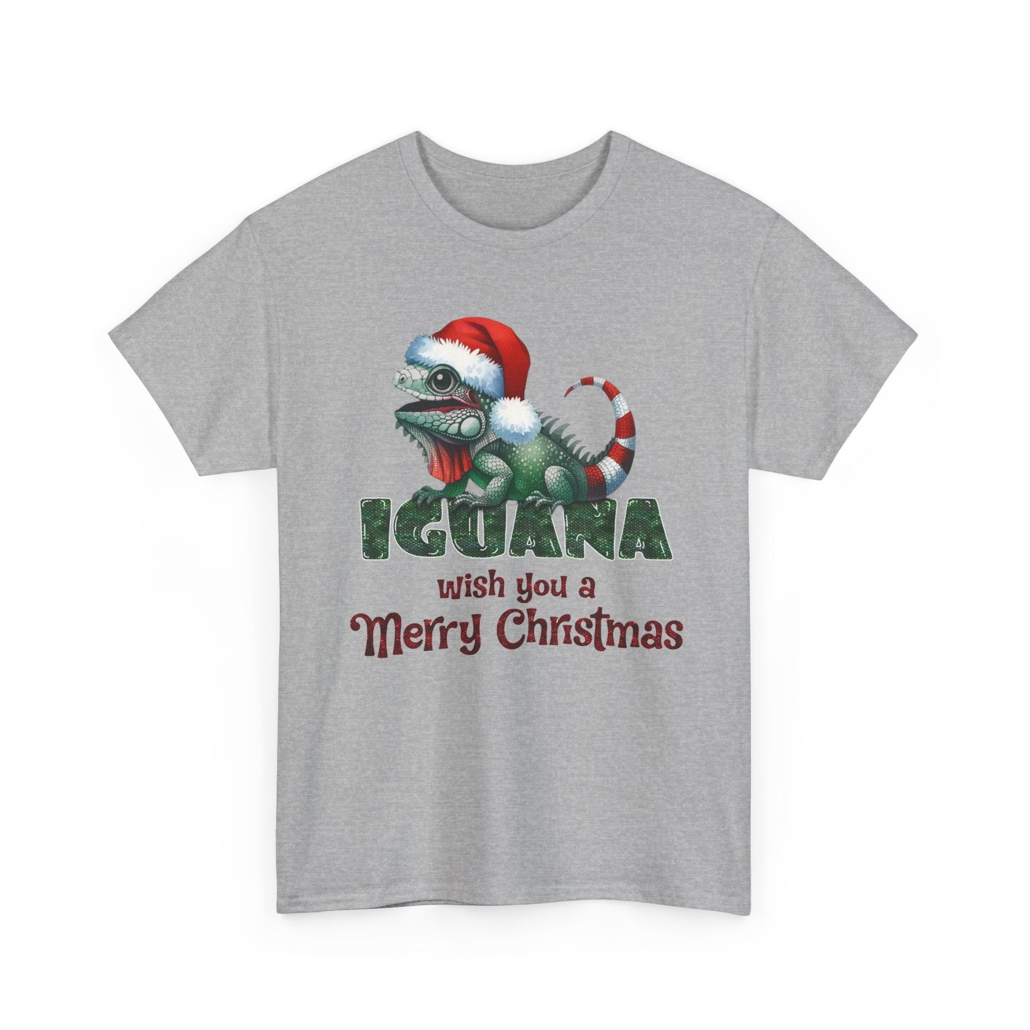 Iguana Wishes You a Merry Christmas Tee