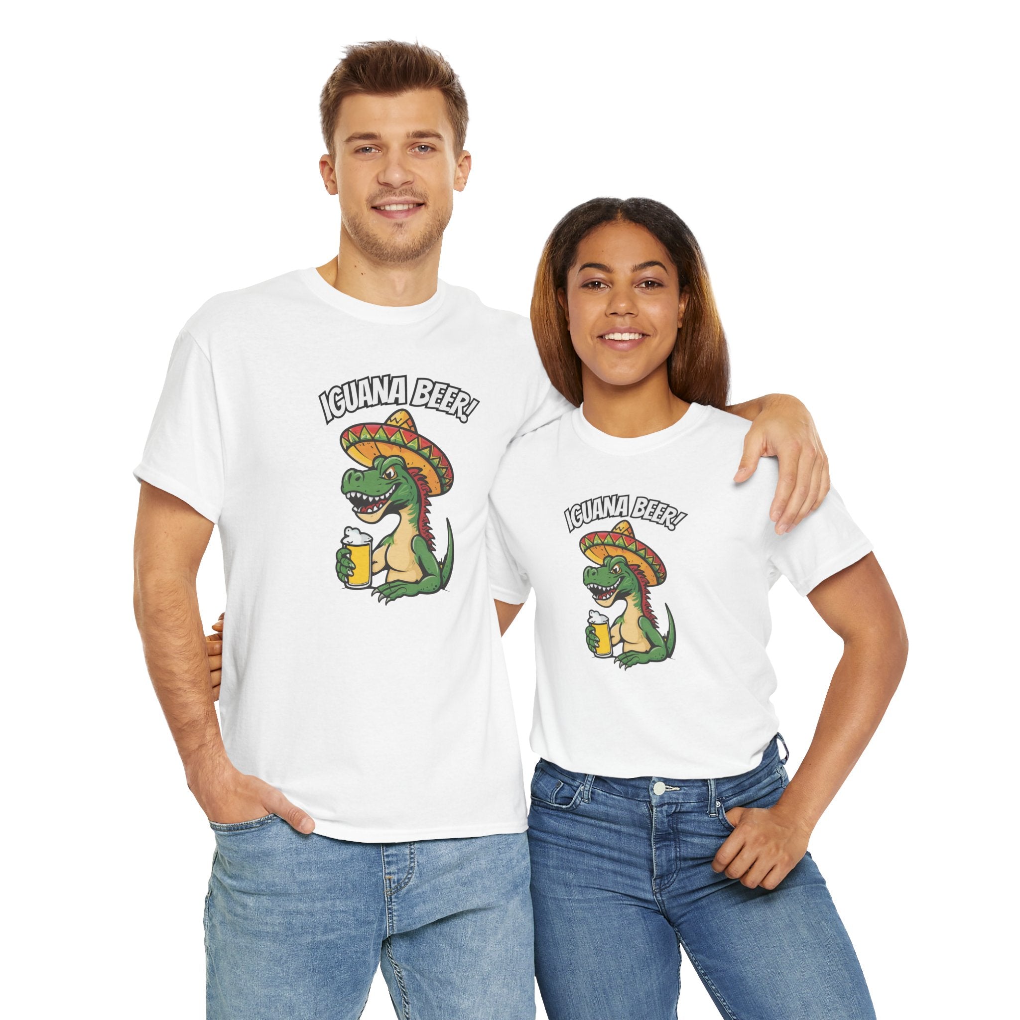 Iguana Beer Cheer Unisex Tee