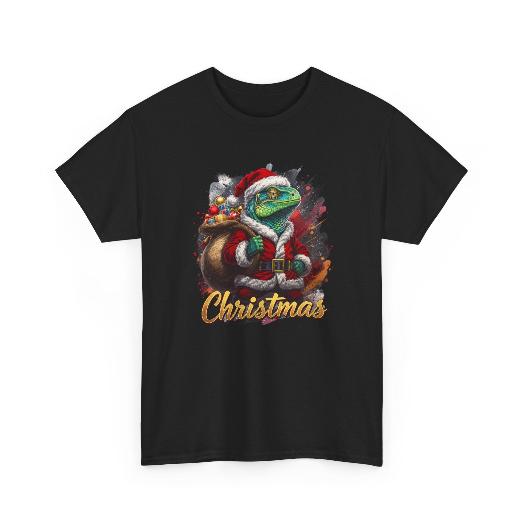 Iguana Claus Christmas Tee