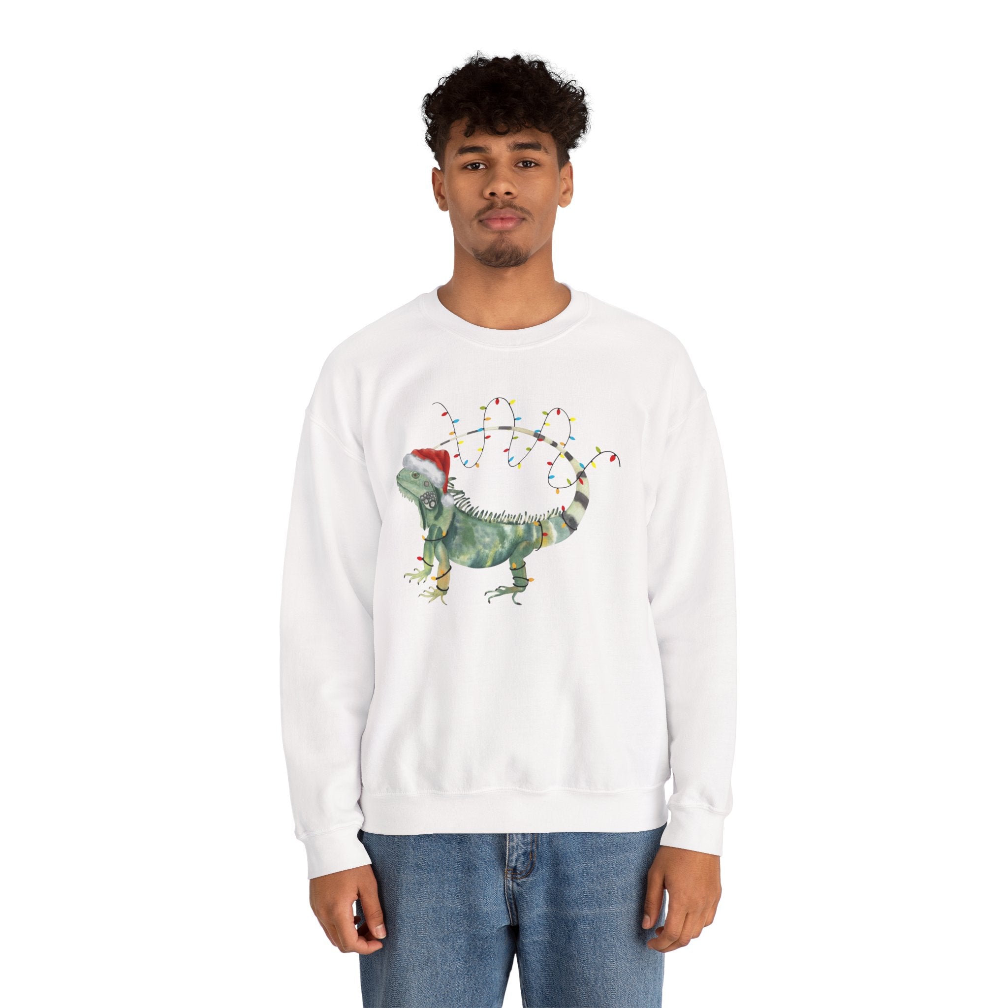 Iguana Lover Christmas Sweatshirt