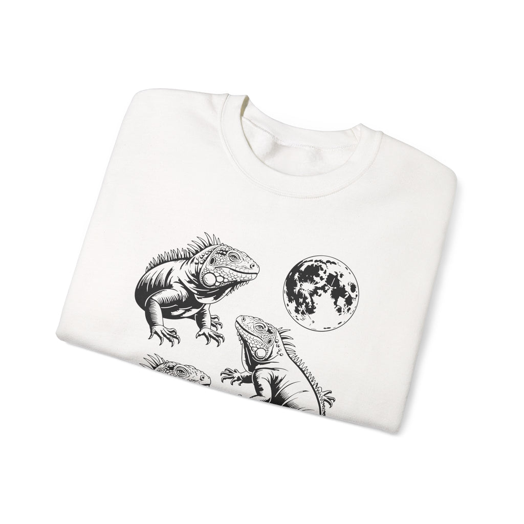 Iguana Line Art Sweatshirt - Iguana Lover Sweatshirt