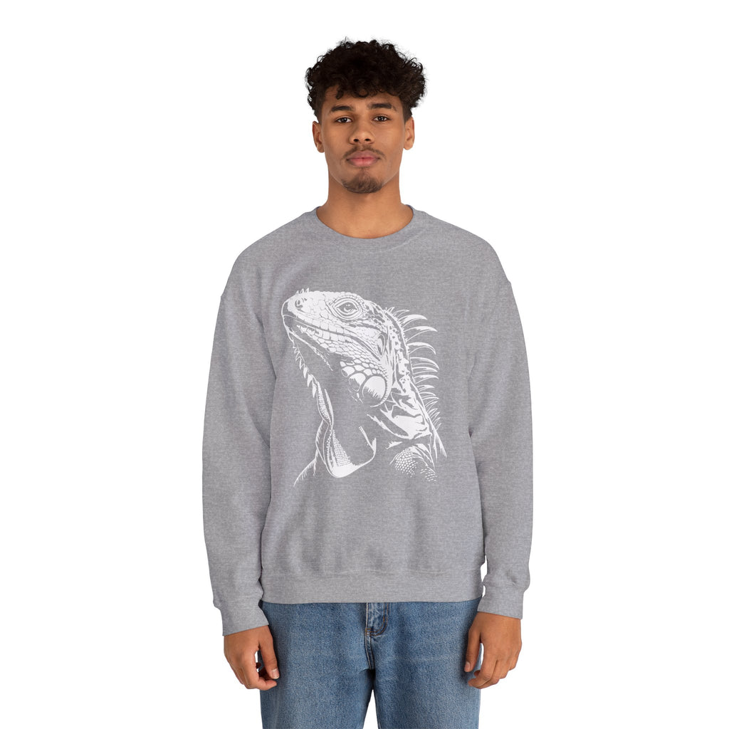 Iguana Line Art Sweatshirt - Iguana Lover Sweatshirt