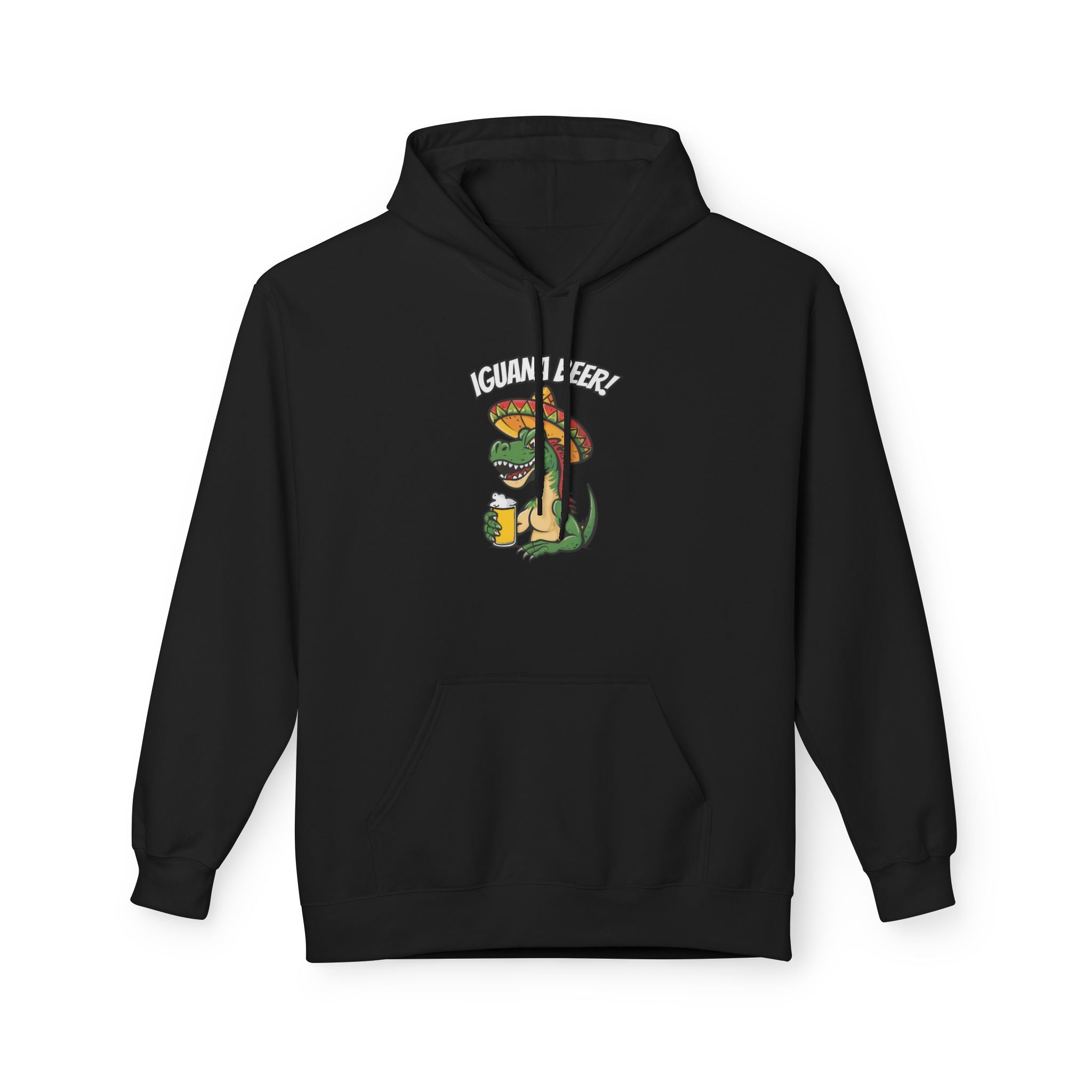 Iguana Beer Cheer Hoodie