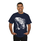 Iguana Line Art T-Shirt  - Iguana Lover T-Shirt