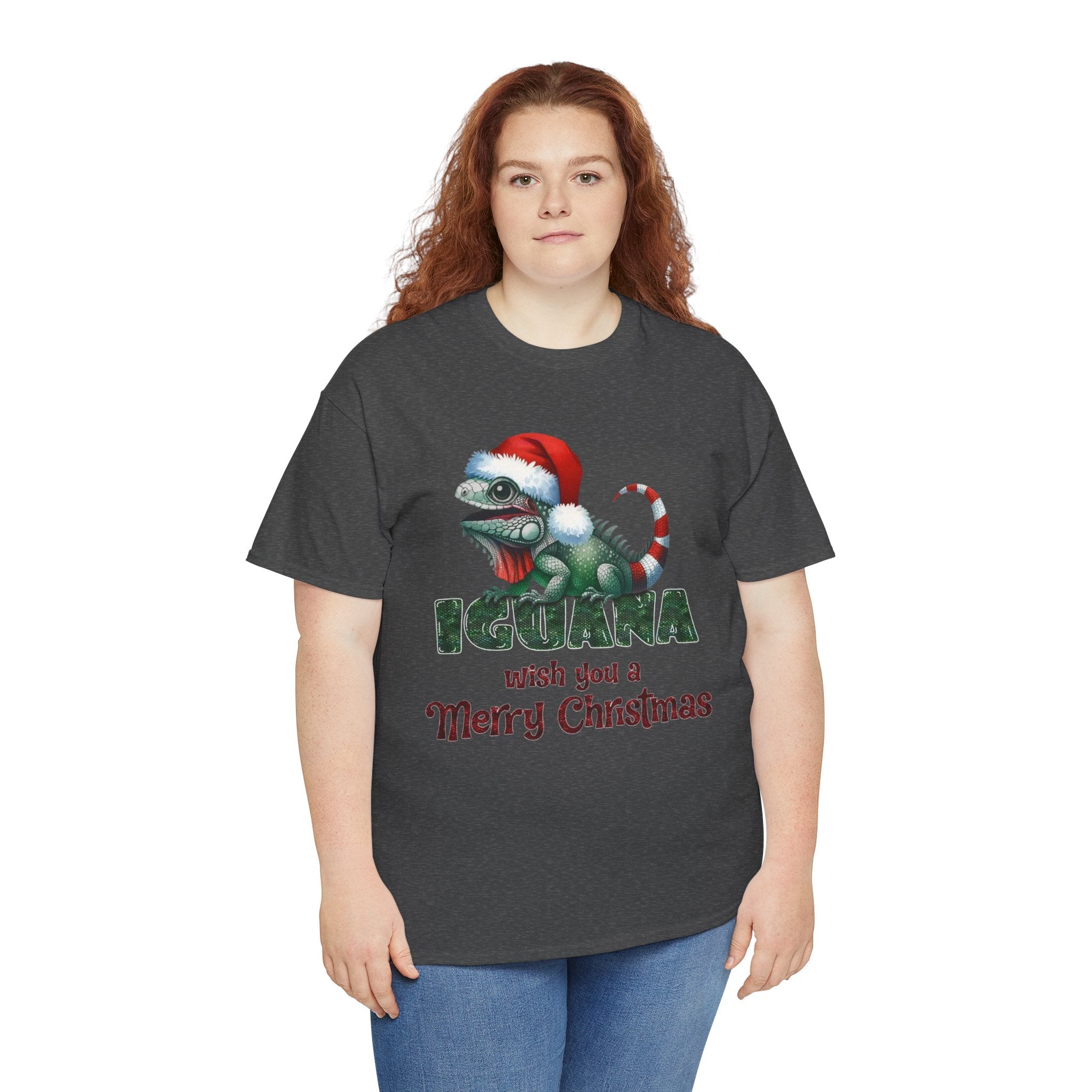 Iguana Wishes You a Merry Christmas Tee
