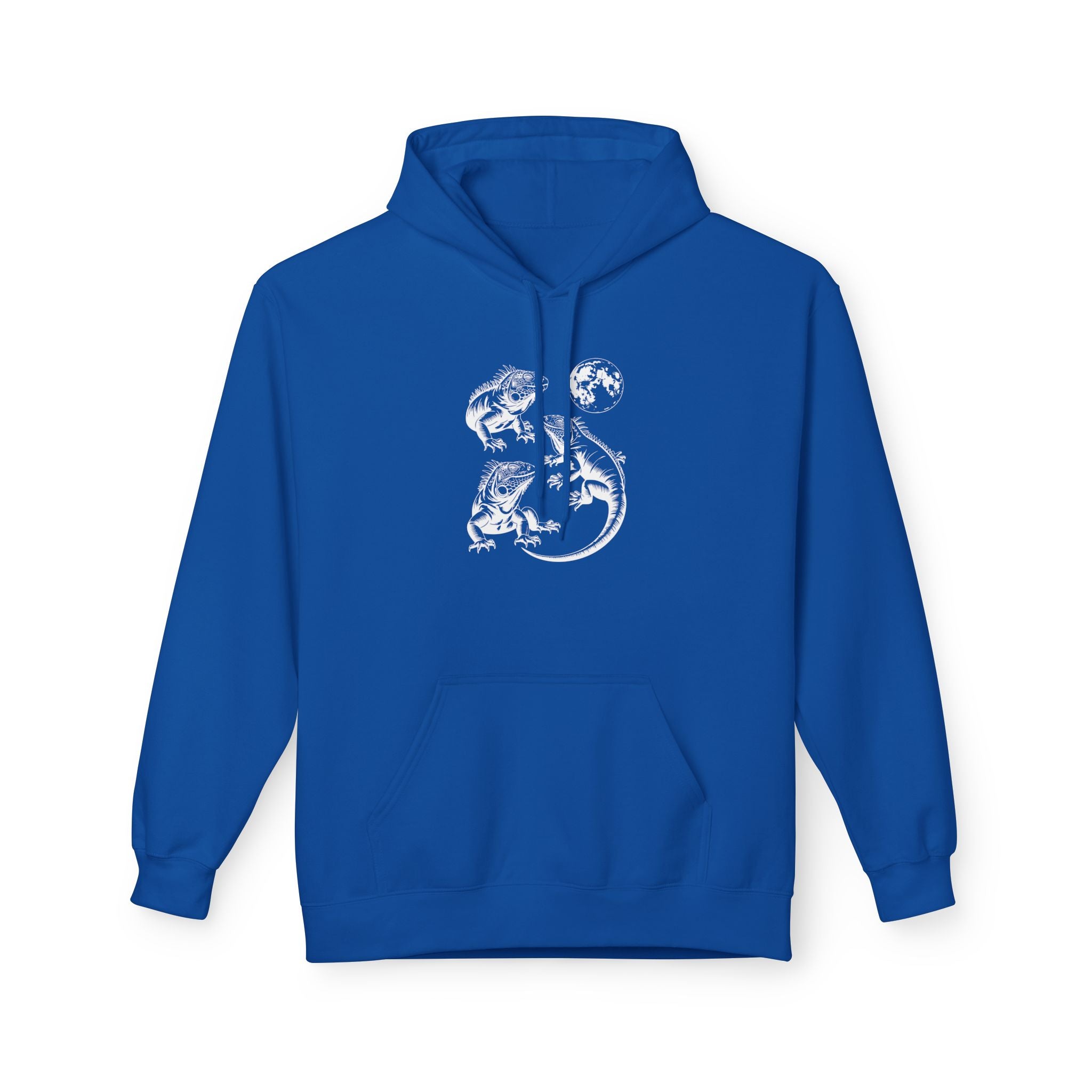Iguana Line Art Hoodie - Iguana Lover Hoodie