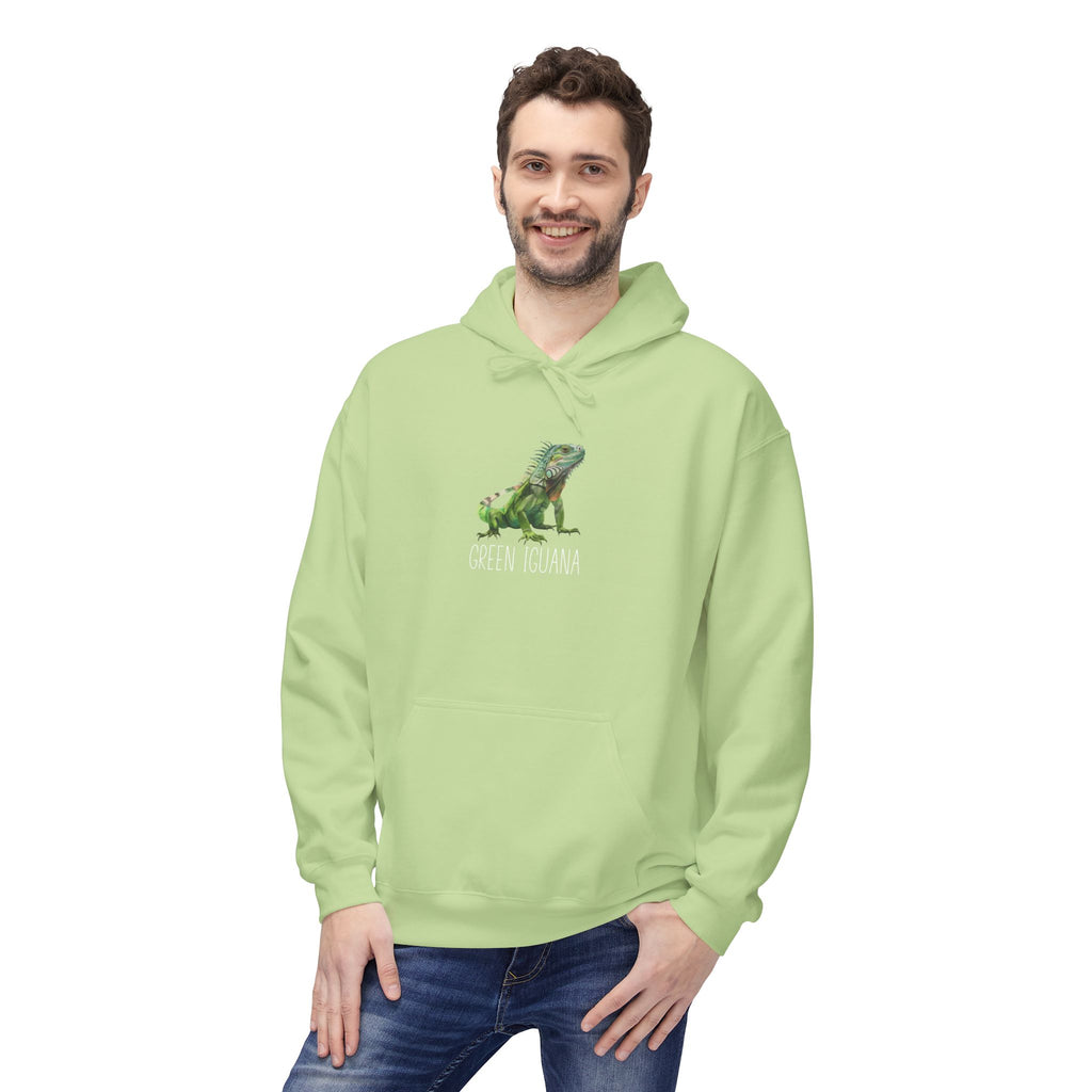 "GREEN IGUANA" - Iguana Lover Hoodie