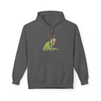 Iguana Reindeer Antlers Hoodie