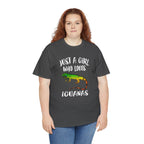 "Just A Girl Who Loves Iguanas" - Iguana Lover T-Shirt