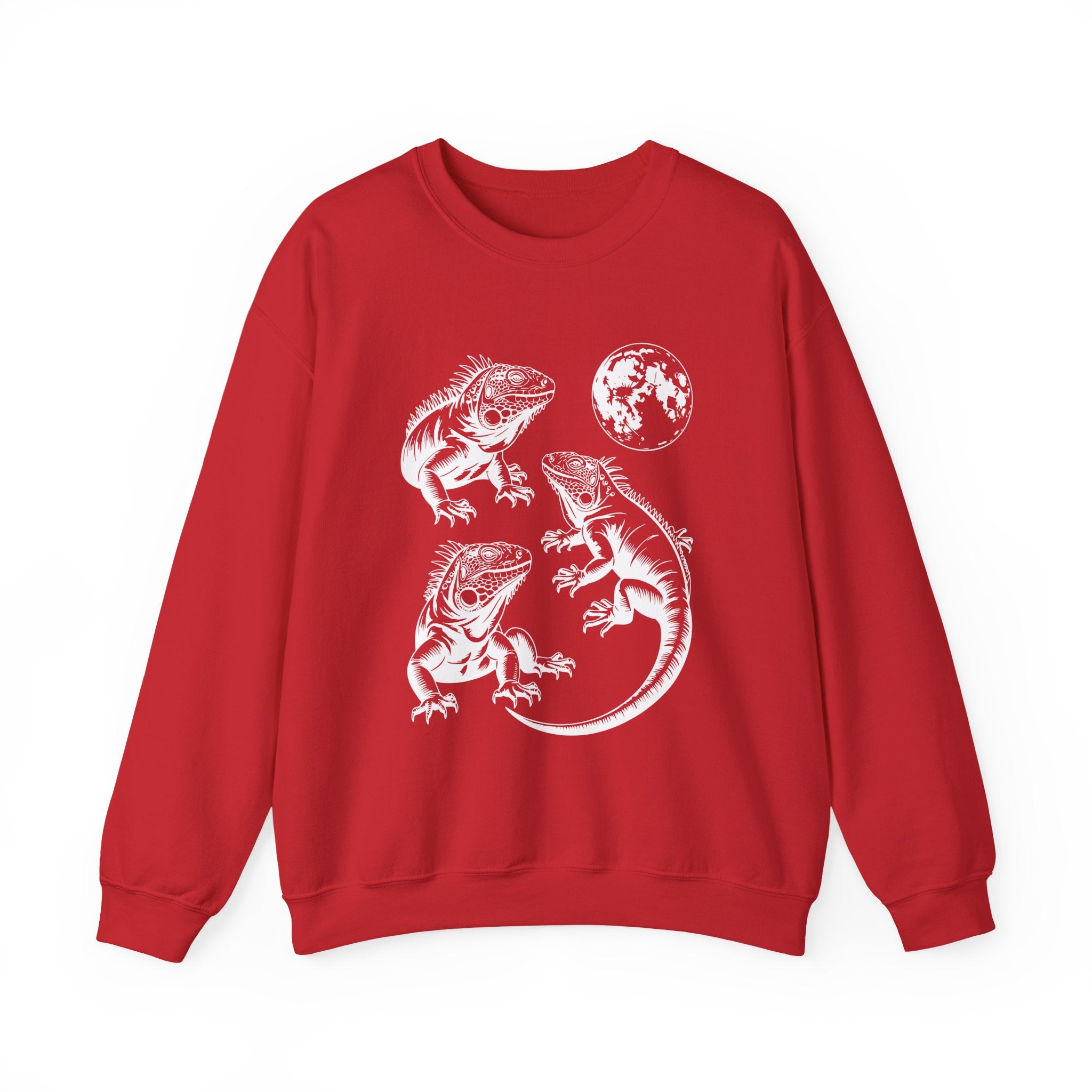Iguana Line Art Sweatshirt - Iguana Lover Sweatshirt