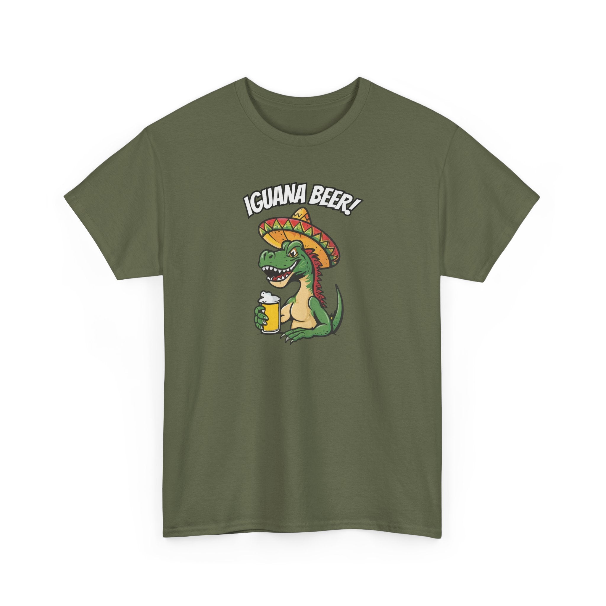 Iguana Beer Cheer Unisex Tee