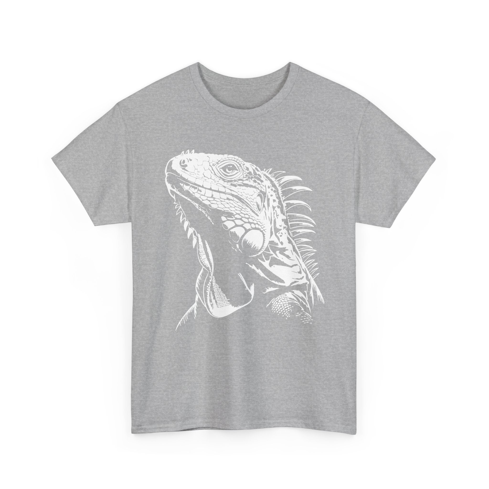 Iguana Line Art T-Shirt  - Iguana Lover T-Shirt