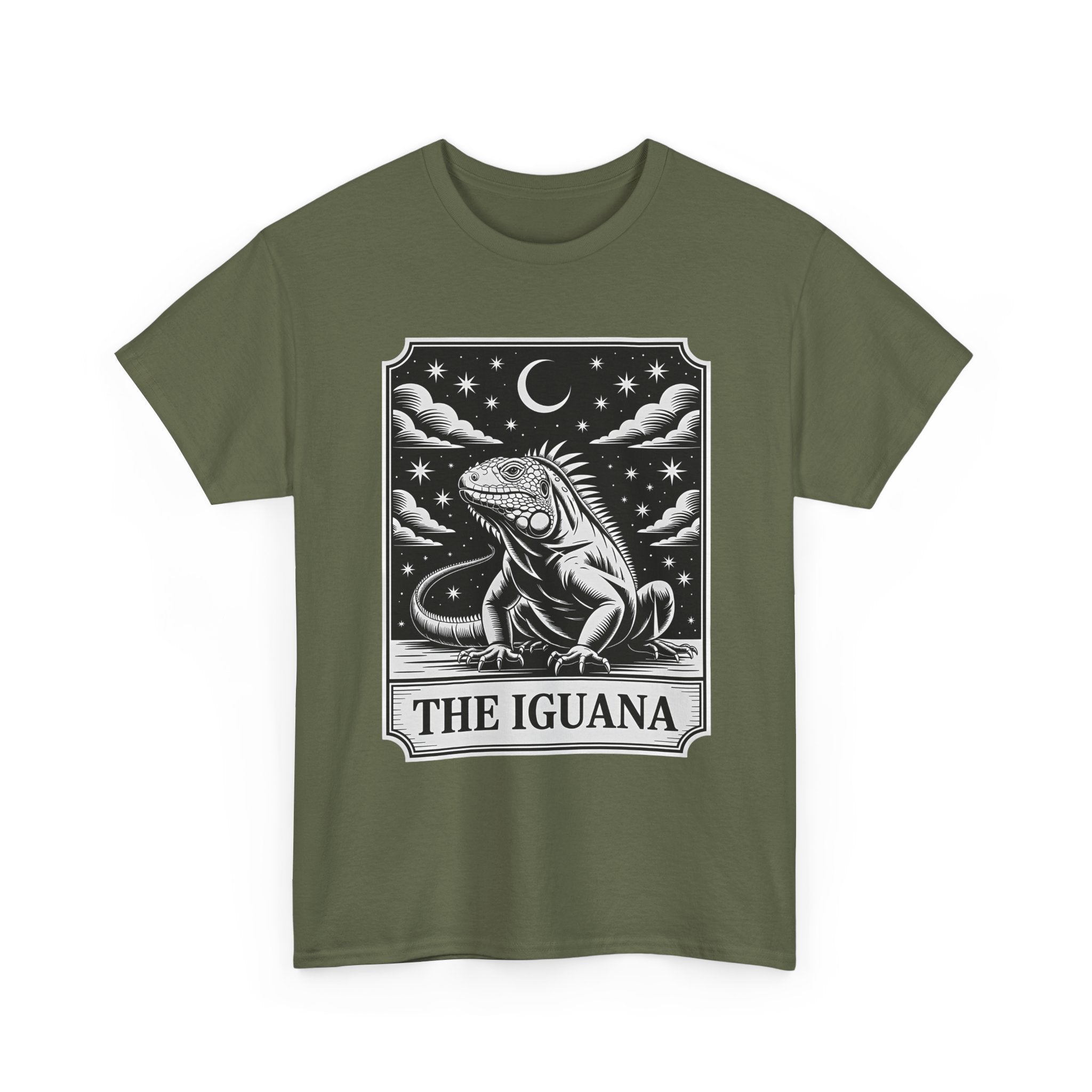 The Iguana Vintage Tarot T-Shirt - Iguana Lover T-Shirt