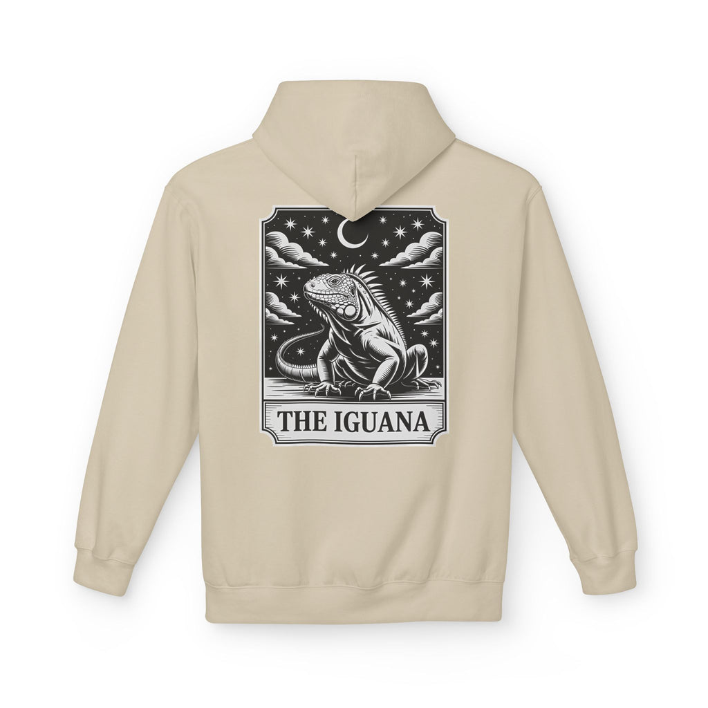 The Iguana Vintage Tarot Hoodie - Iguana Lover Hoodie