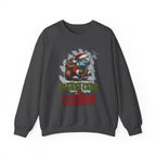 Iguana Santa Sweatshirt — Christmas Reptile Lover Holiday Sweatshirt