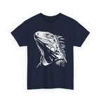 Iguana Line Art T-Shirt  - Iguana Lover T-Shirt