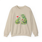 Iguana Family Christmas Sweatshirt — Reptile Lover Holiday Sweatshirt