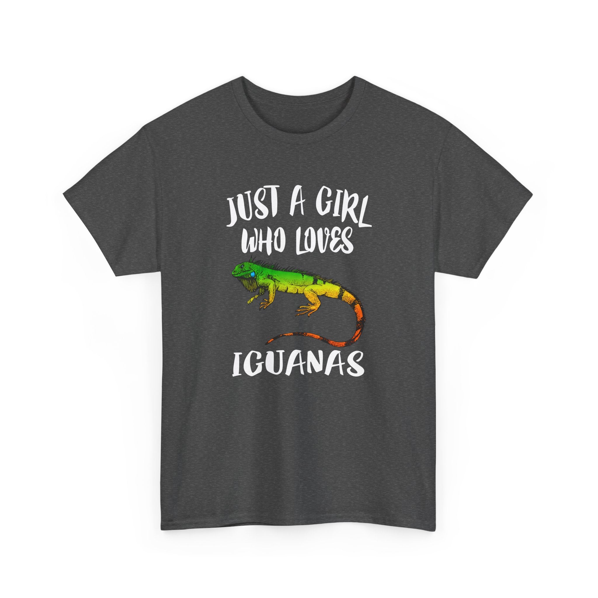"Just A Girl Who Loves Iguanas" - Iguana Lover T-Shirt