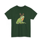 Iguana Reindeer Antlers Tee